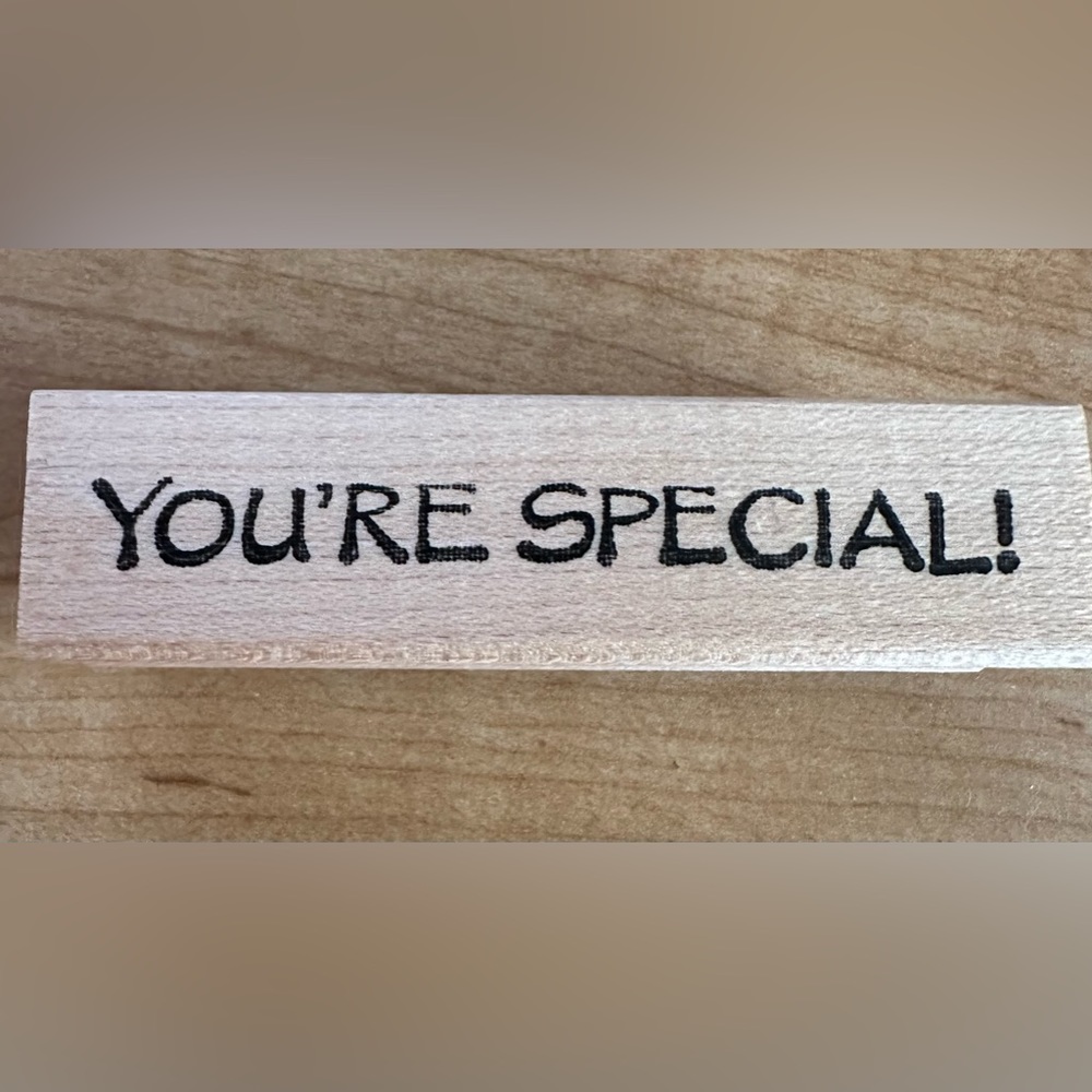 Northwoods rubber stamps “You’re Special” , New